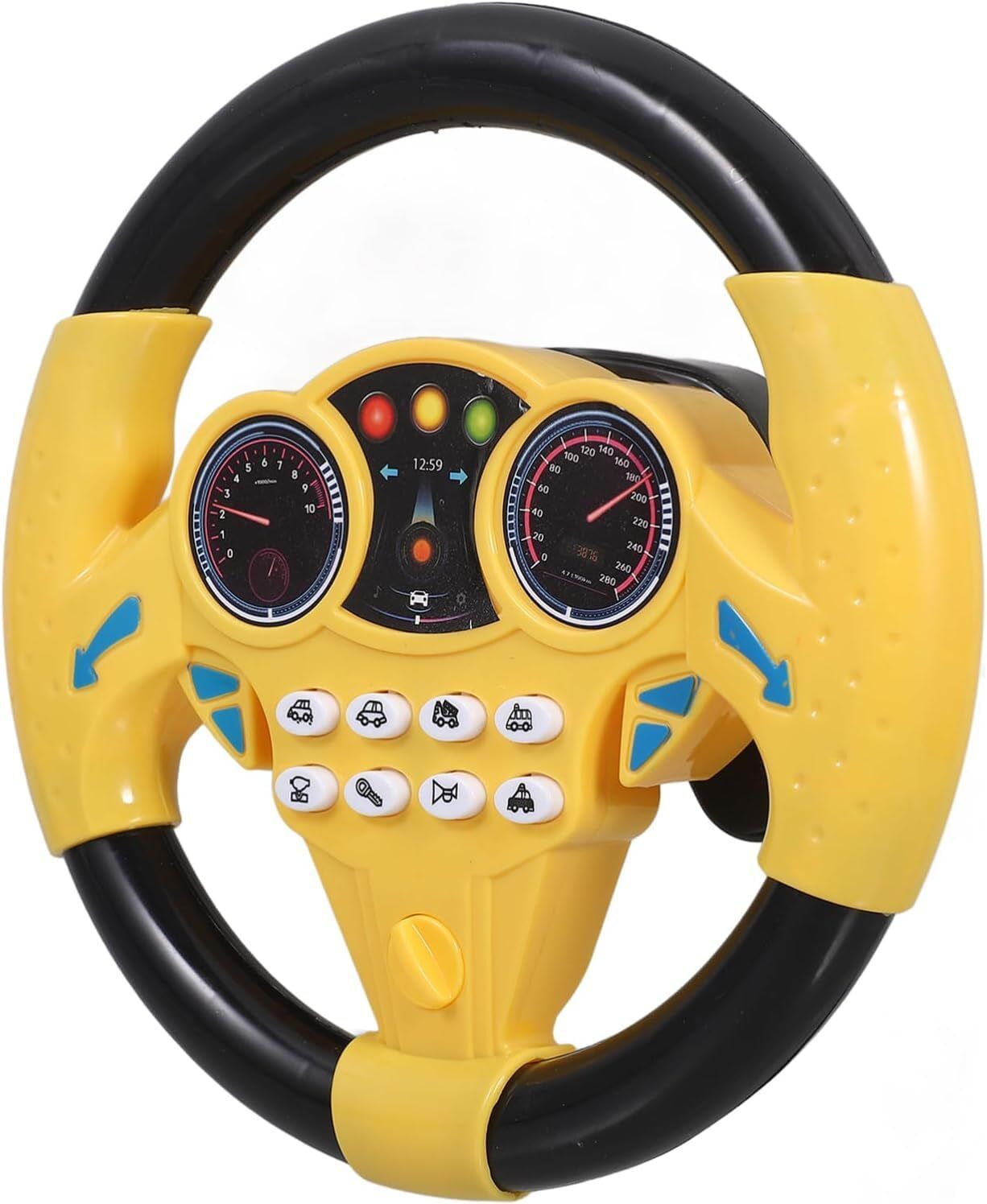 Steering Wheel Toy Simulate Driving Car Copilot Musical Educational Toy-image-16