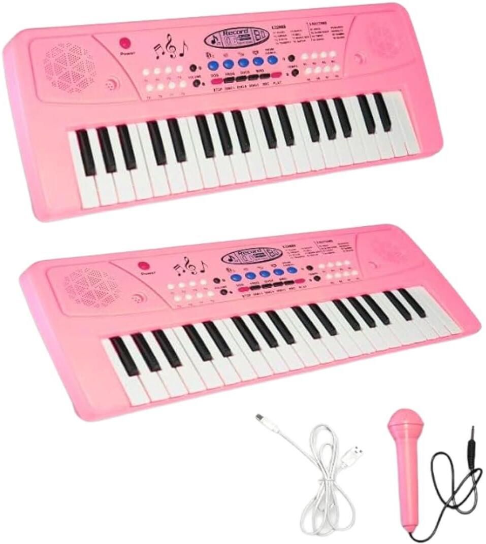 pepstter 37 Keys Kids Piano Keyboard | Educational Musical Toy with Tones & Rhythms-picture-19