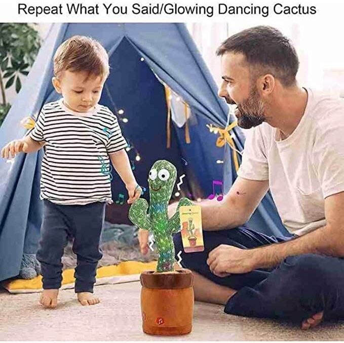 Dancing Talking Cactus Plush Toy, Wriggle, Singing, Repeat What You Say-678-image-35