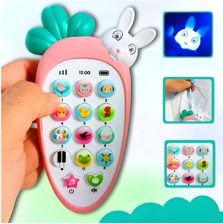 fs toys Pink phone cute rabbit kids mind development-picture-27