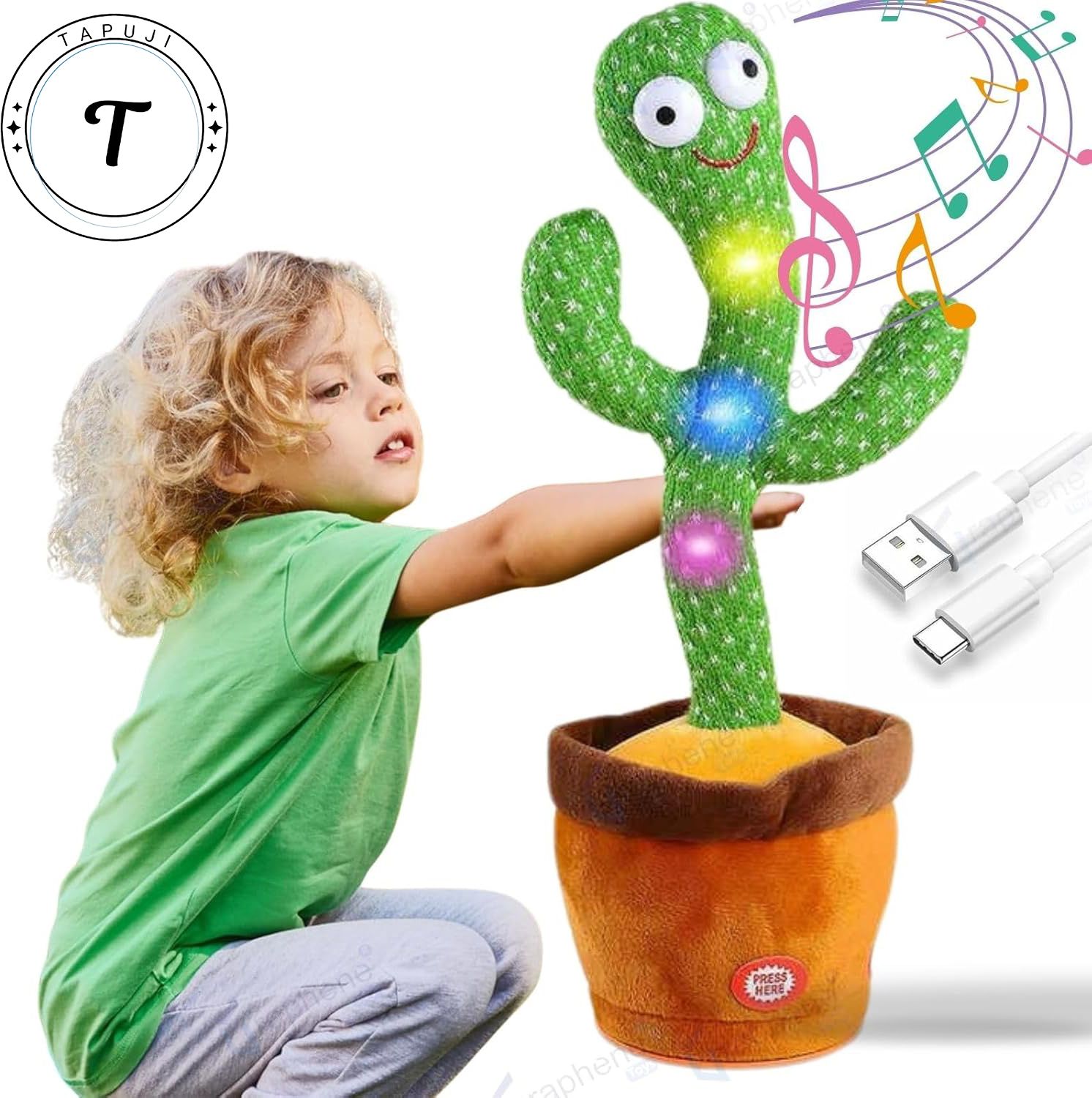 Smart Dancing Cactus: Mimics Speech, Sings & Dances to the Beat-image-46