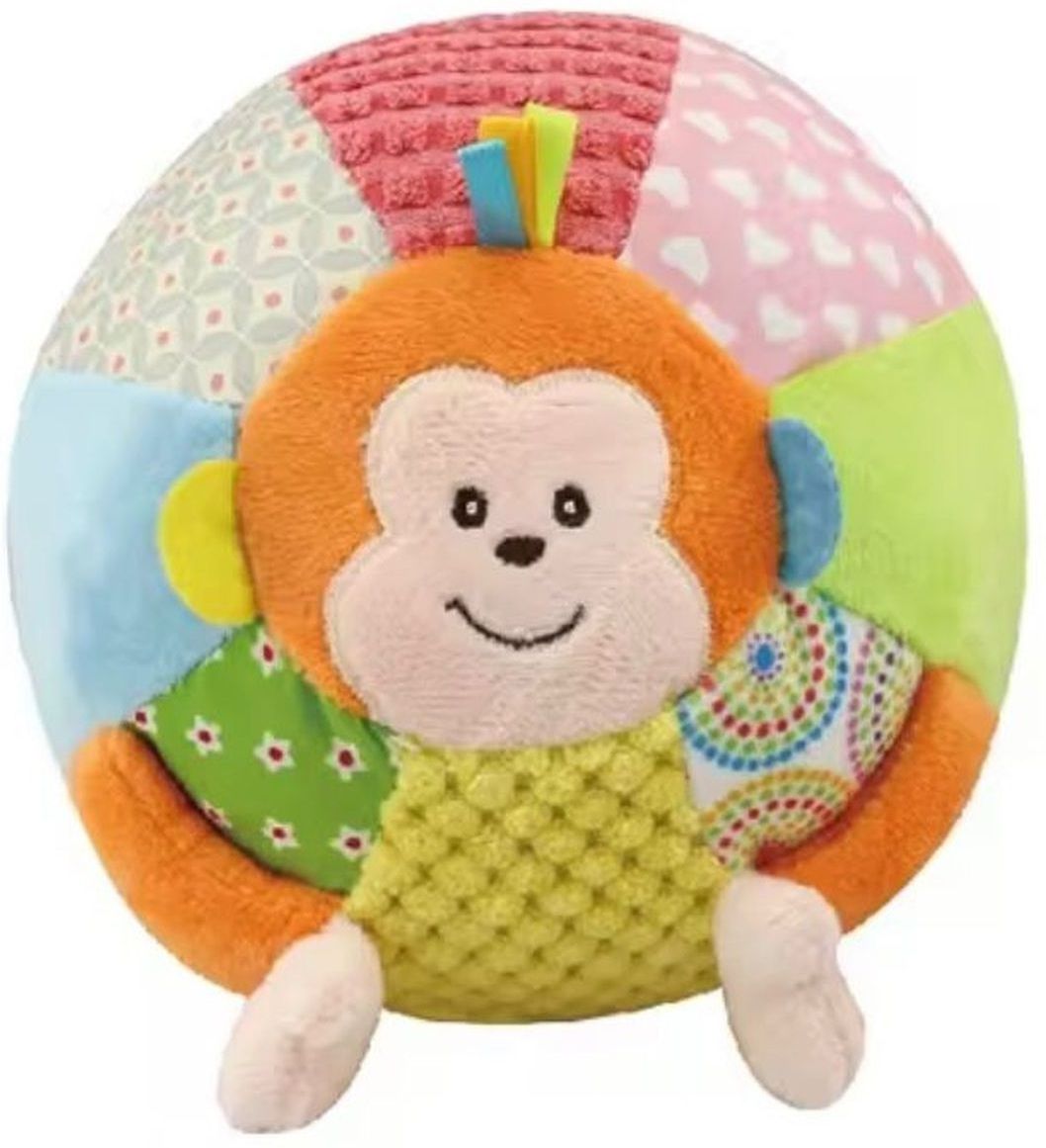 Soft Baby Activity Ball Plush Monkey Sensory Learning Toy-image-42