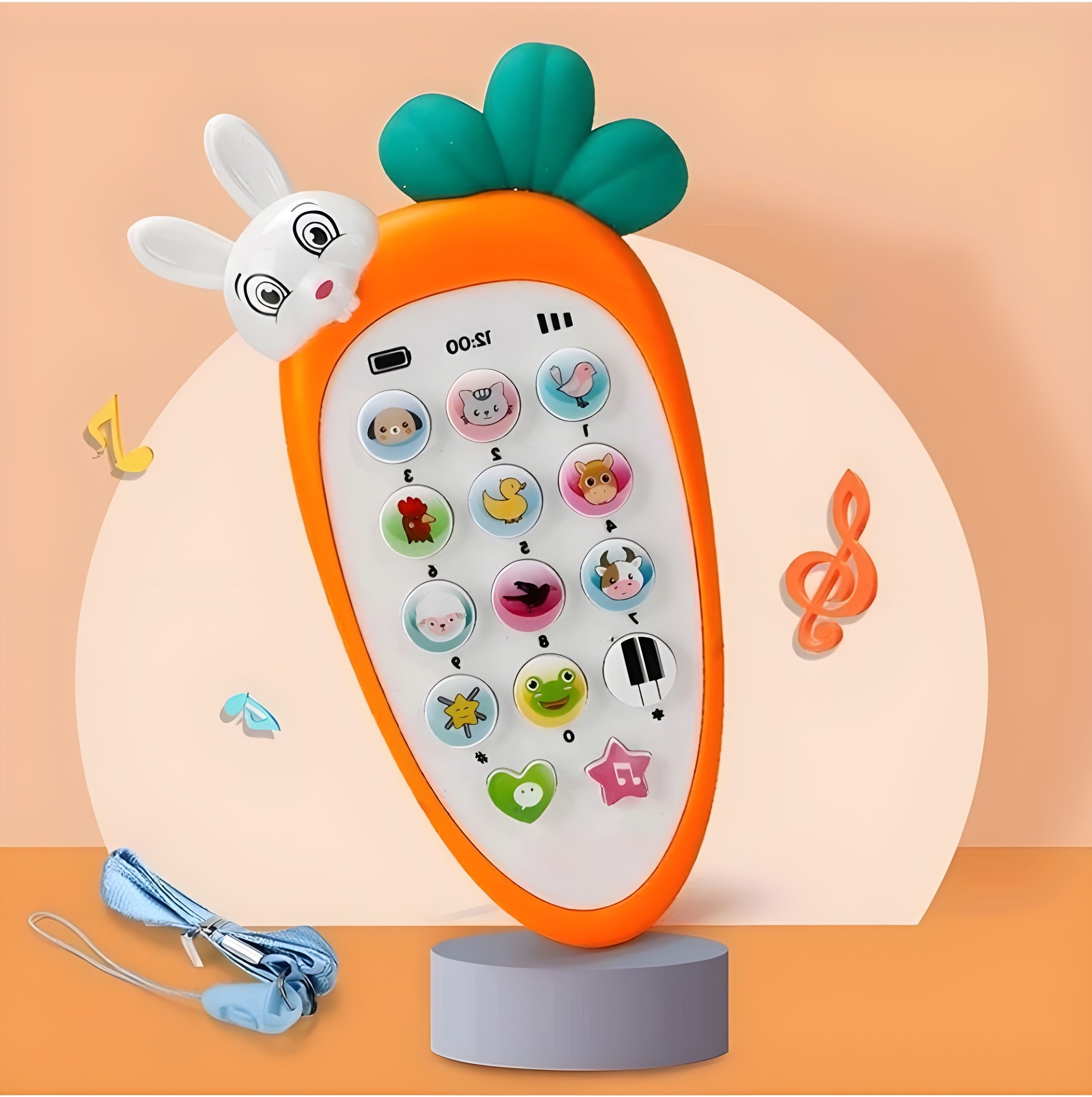 bsvr Smart Kids Rabbit Phone, Musical Sound Toys, Best Gift For Kids_BS232-picture-23