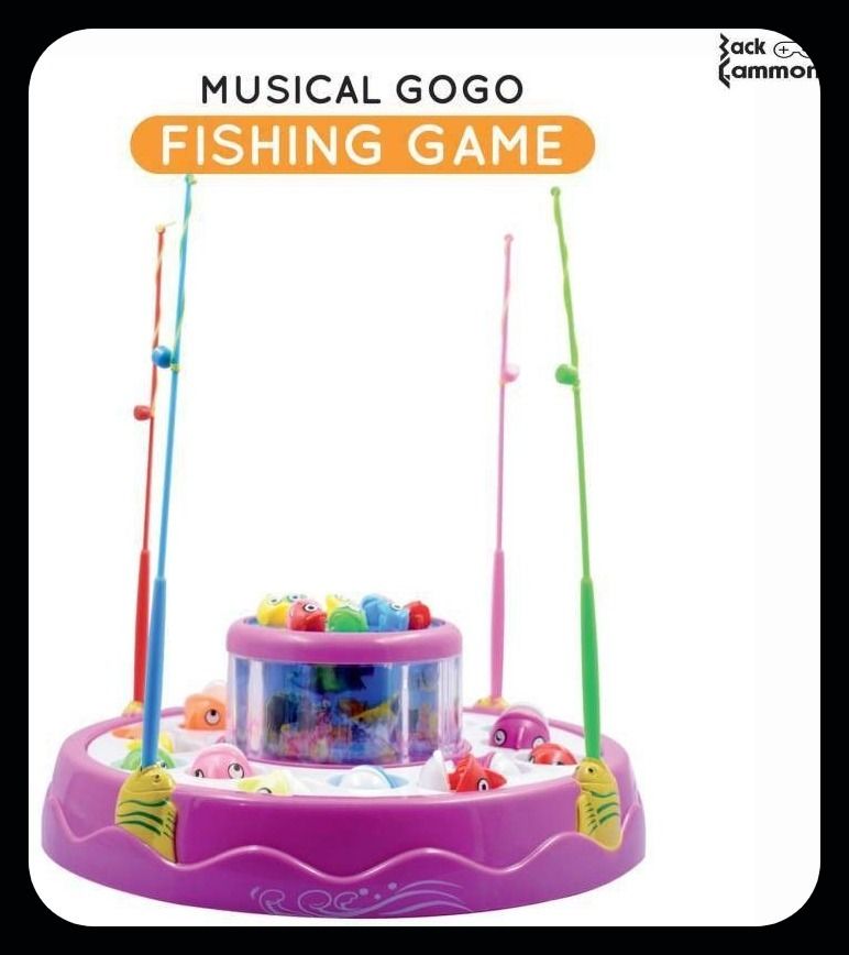 saleoff Go Fish Catching Game Big with 26 Fishes and 4 Pods With Music & Lights296-picture-4