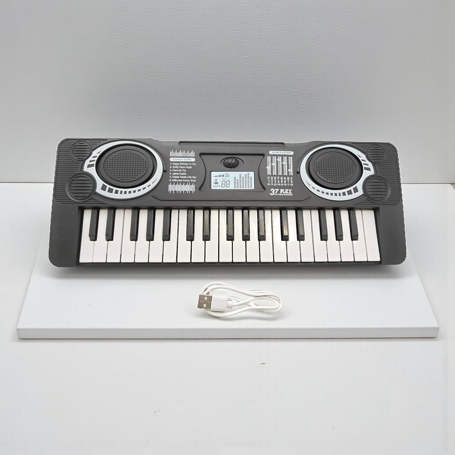 kmc kidoz 37-Key Mini Electronic Piano - Compact Multifunctional-picture-17