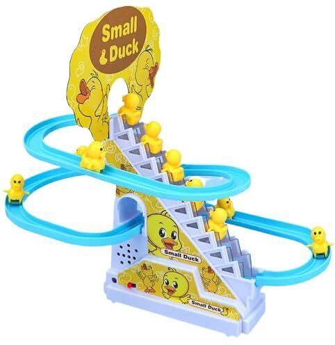 Duck Track Toys for Kids - Small Ducks Stair Climbing Toys