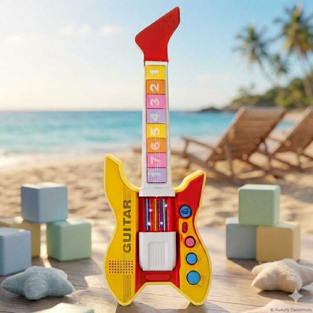 Kids Electric Guitar Toy Strings(IND*075053) Educational-image-27