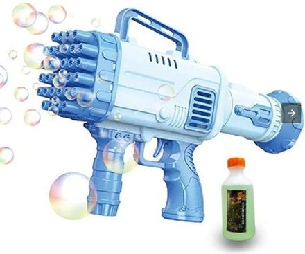 pepstter Hole Electric Rocket Bubbles Gun for Toddlers-picture-20