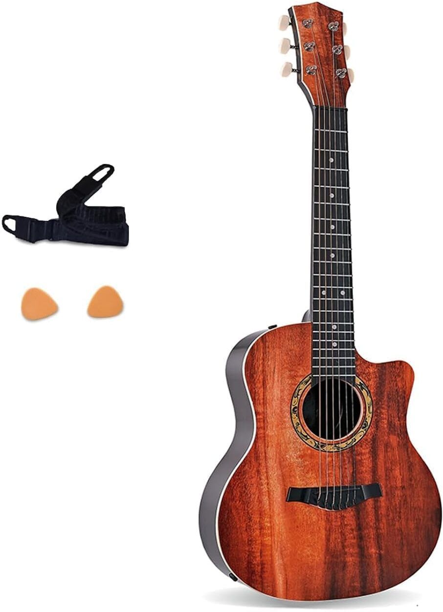 32 Inch Acoustic Guitar for Kids-image-33