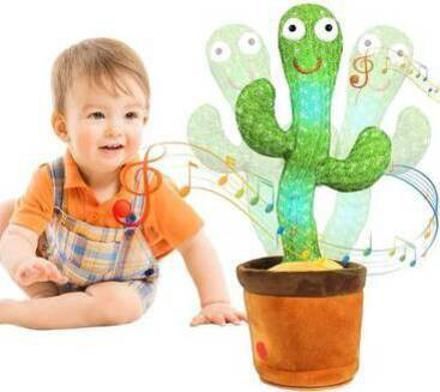 Kids Dancing Talking Cactus Plant Cactus Voice Repeat Recording D457-image-5