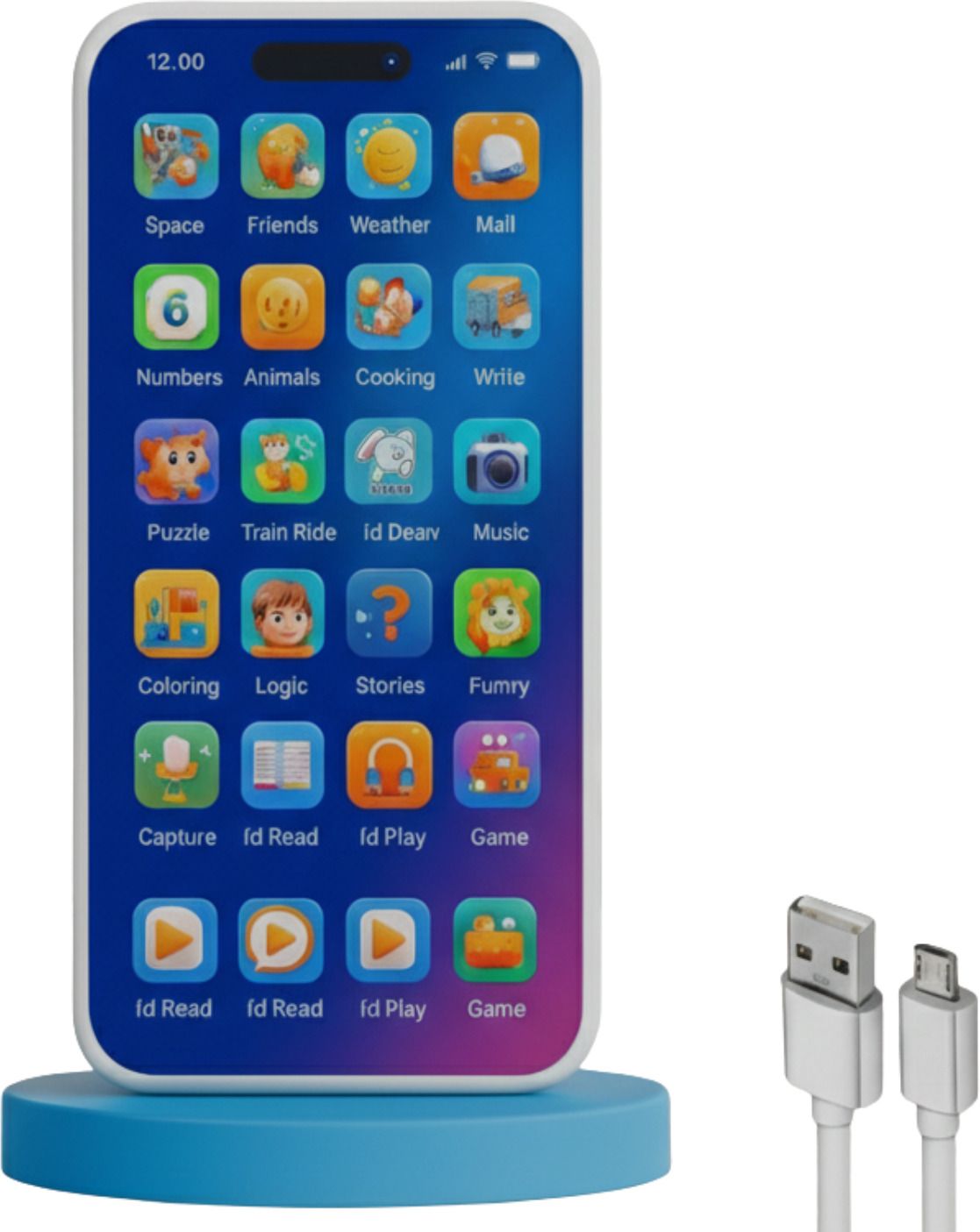 Baby Educational Musical Phone Toy-image-33