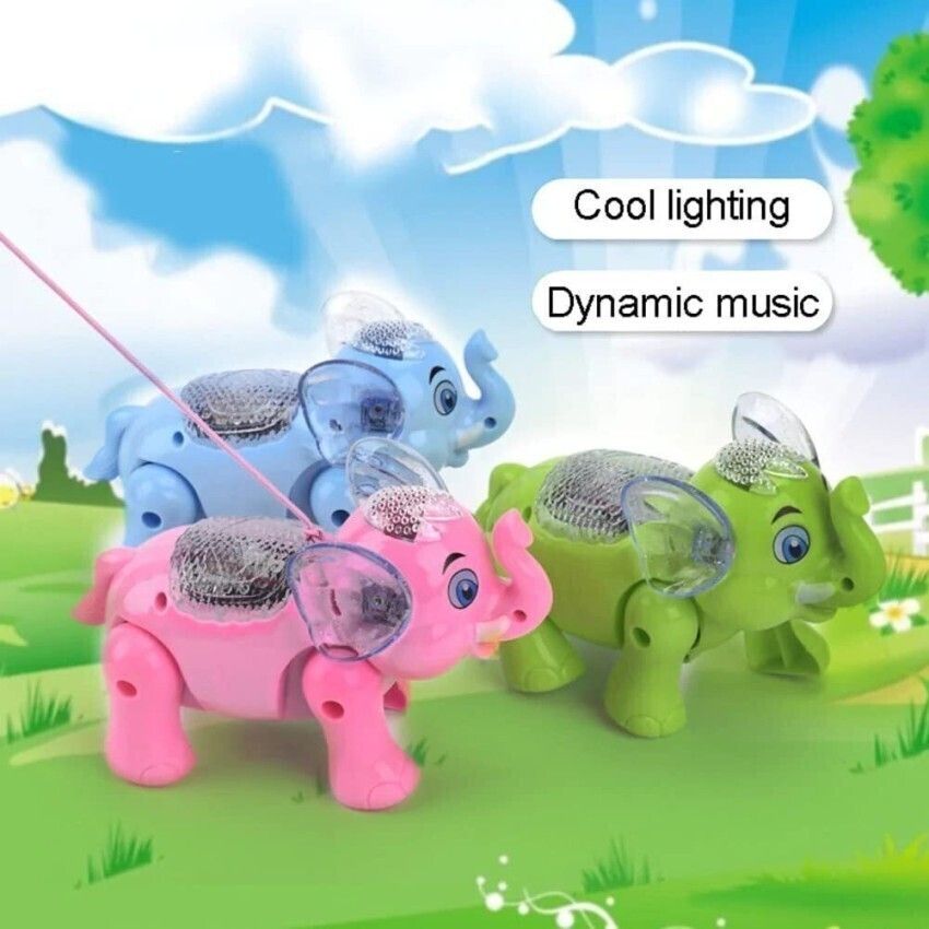 Musical Elephant Toy-46 (Multicolor)-image-11