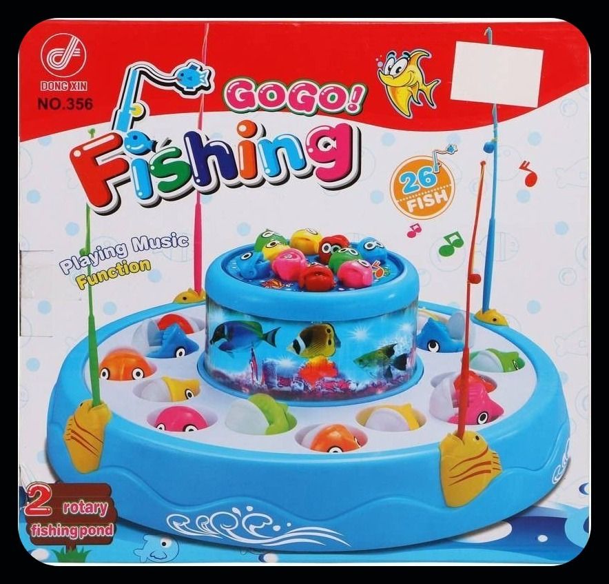 saleoff Go Fish Catching Game Big with 26 Fishes and 4 Pods With Music & Lights200-picture-0