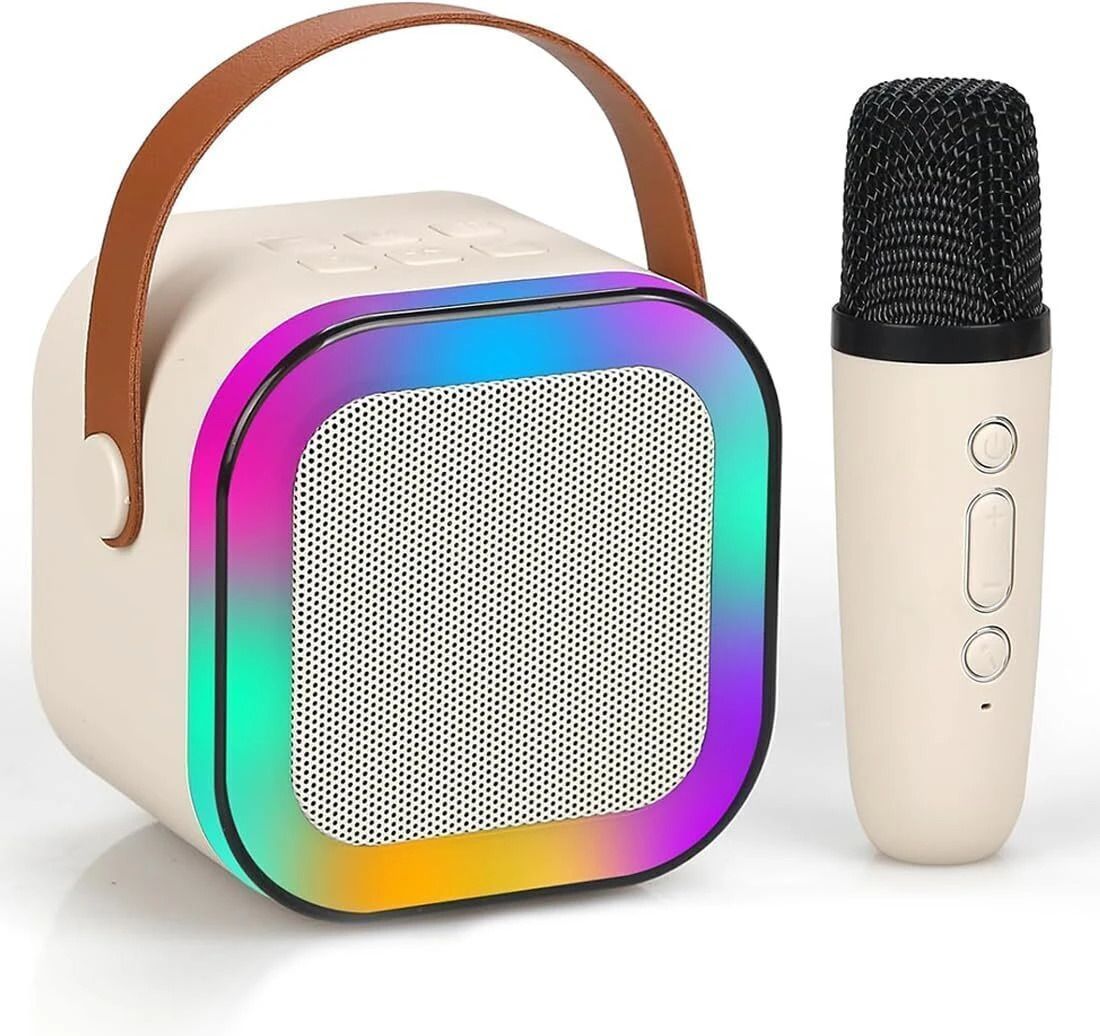 wembley Karaoke Machine for Kid Mini Portable Bluetooth Speaker with Wireless Microphone-picture-7