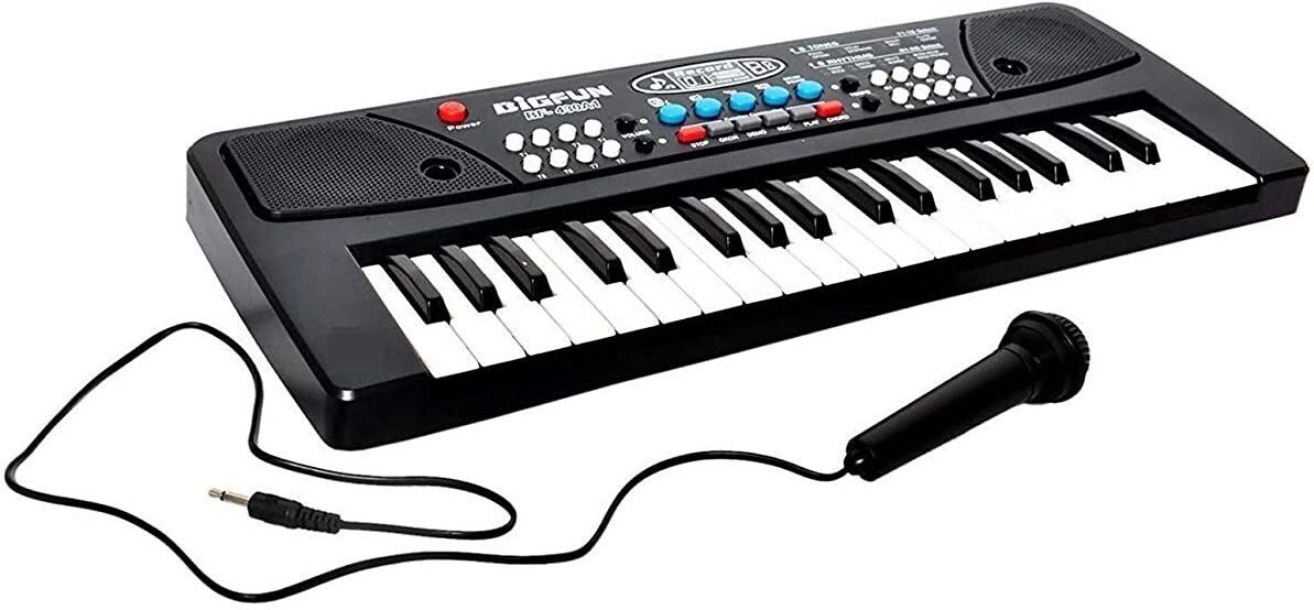 anushka toys Bigfun Piano Keyboard Toy Dc Power Option Recording Charger not Included-picture-11