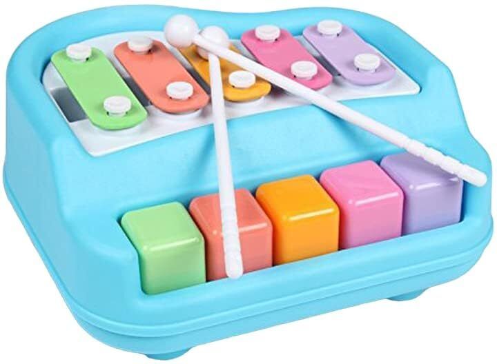rv enterprise 2 in 1 Piano Xylophone, Non-Toxic, 5 Key Scale Musical toy for Kids Toddlers-picture-11