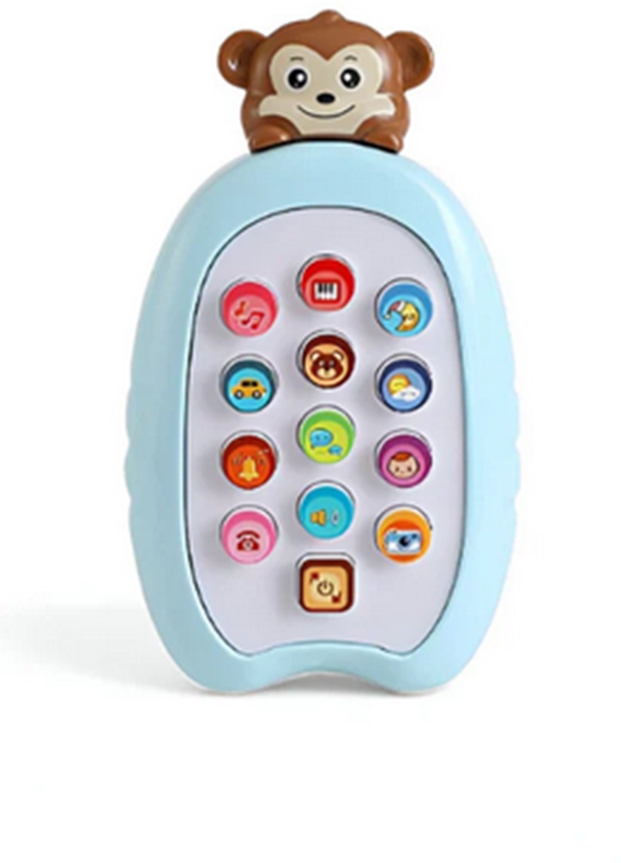 fratelli Cute Monkey Mobile 12 Fun Sounds & Music Phone Toy for Kids, Toddlers with Music-picture-10