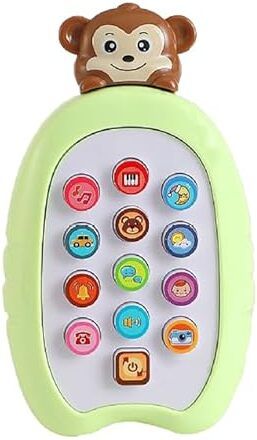 funblast Musical Mobile Toy for Babies with Light & Sound Toys, Cute Monkey Musical Phone-picture-31