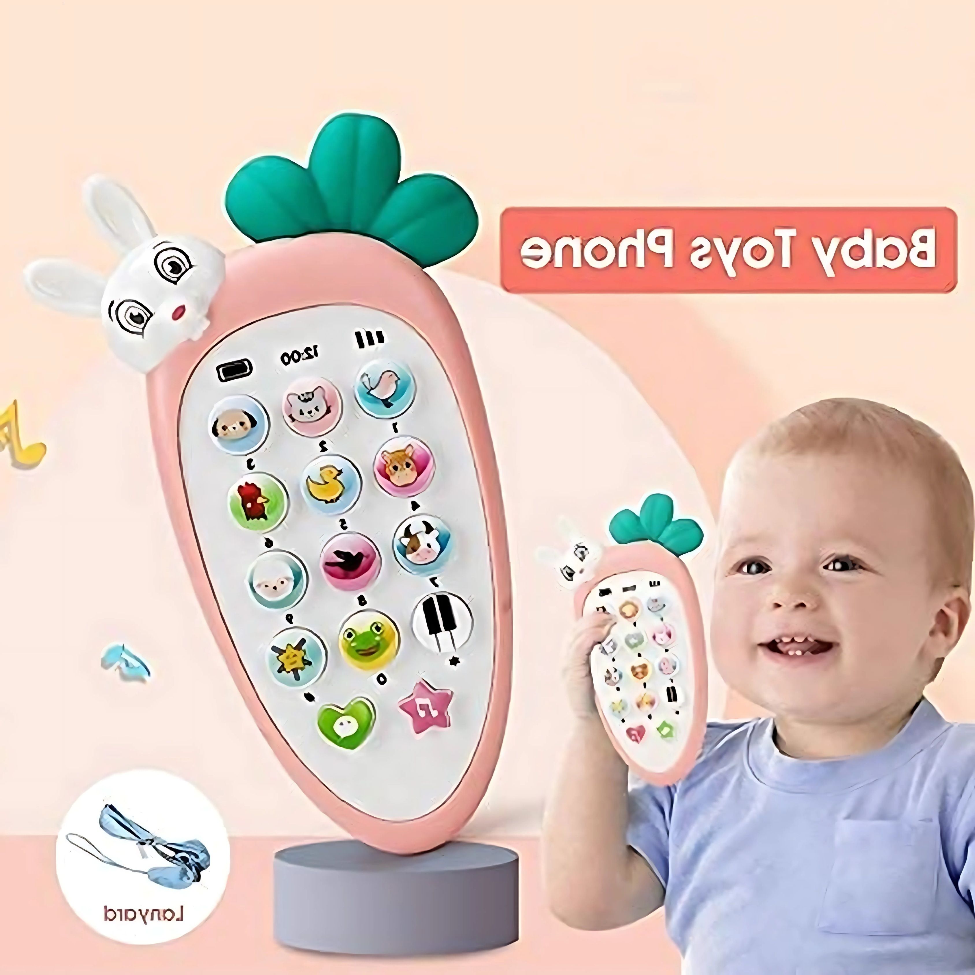bsvr Smart Kids Rabbit Phone, Musical Sound Toys, Best Gift For Kids_BS51-picture-18
