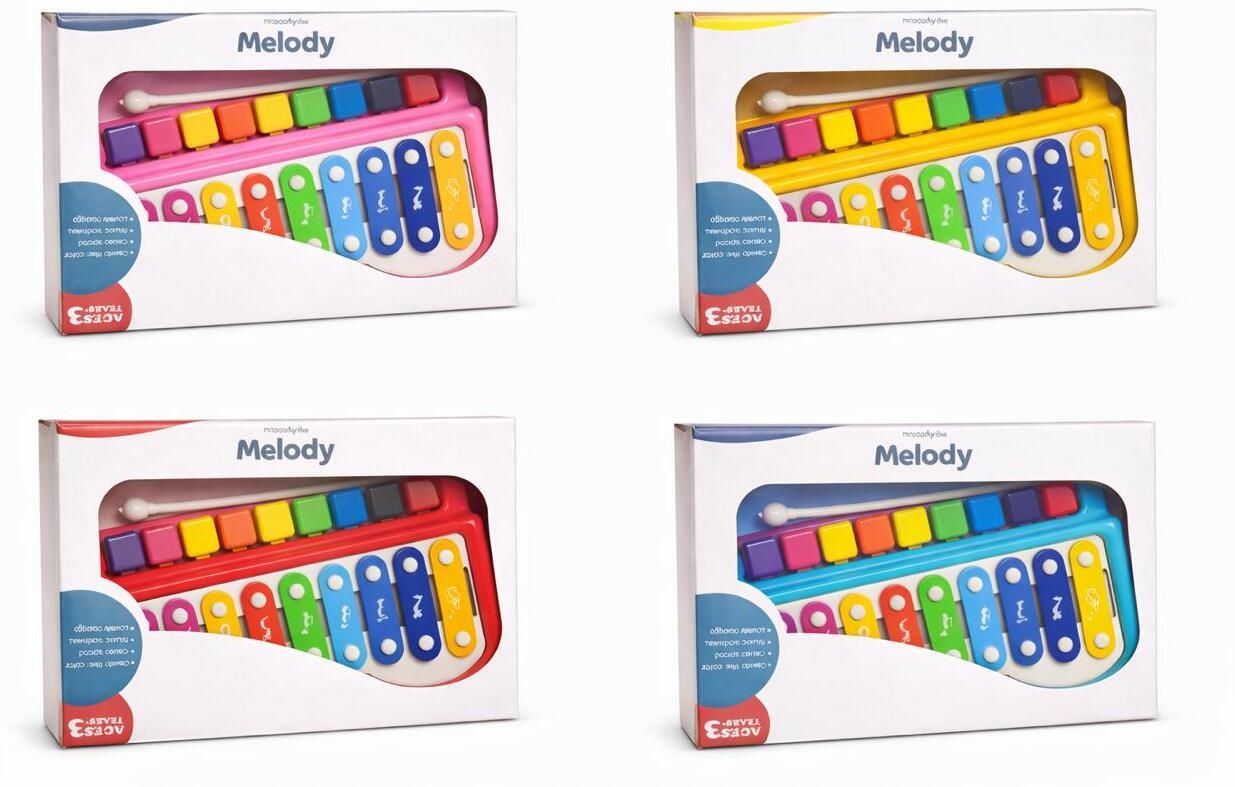 kidohomeessentials Kids Musical Xylophone Piano Keyboard Toy with Mallet for Early Learning Play-picture-35