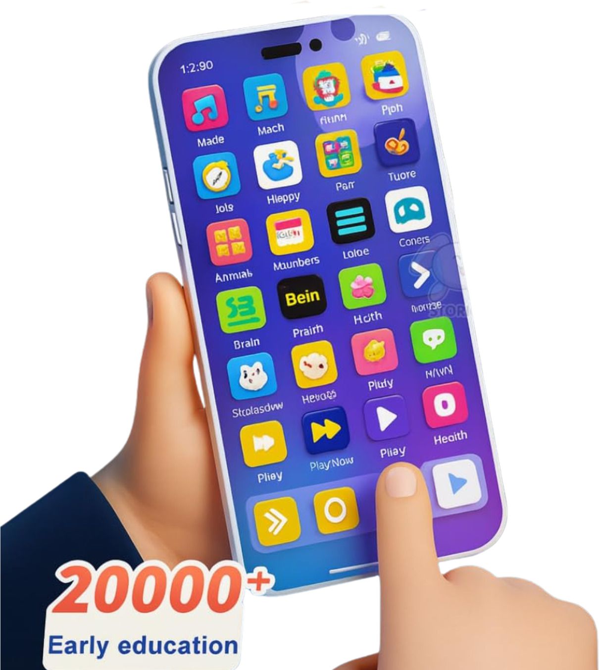 Baby Learning Smartphone Toy with Music & Numbers-image-39