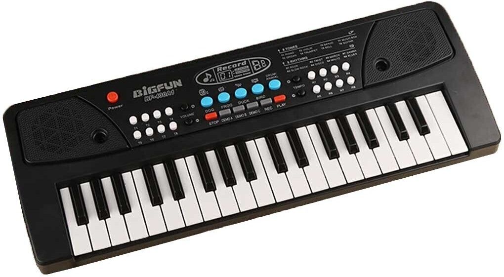 bigfun 37 Key Piano Keyboard Toy with Recording Mic and DC Power Option-picture-20