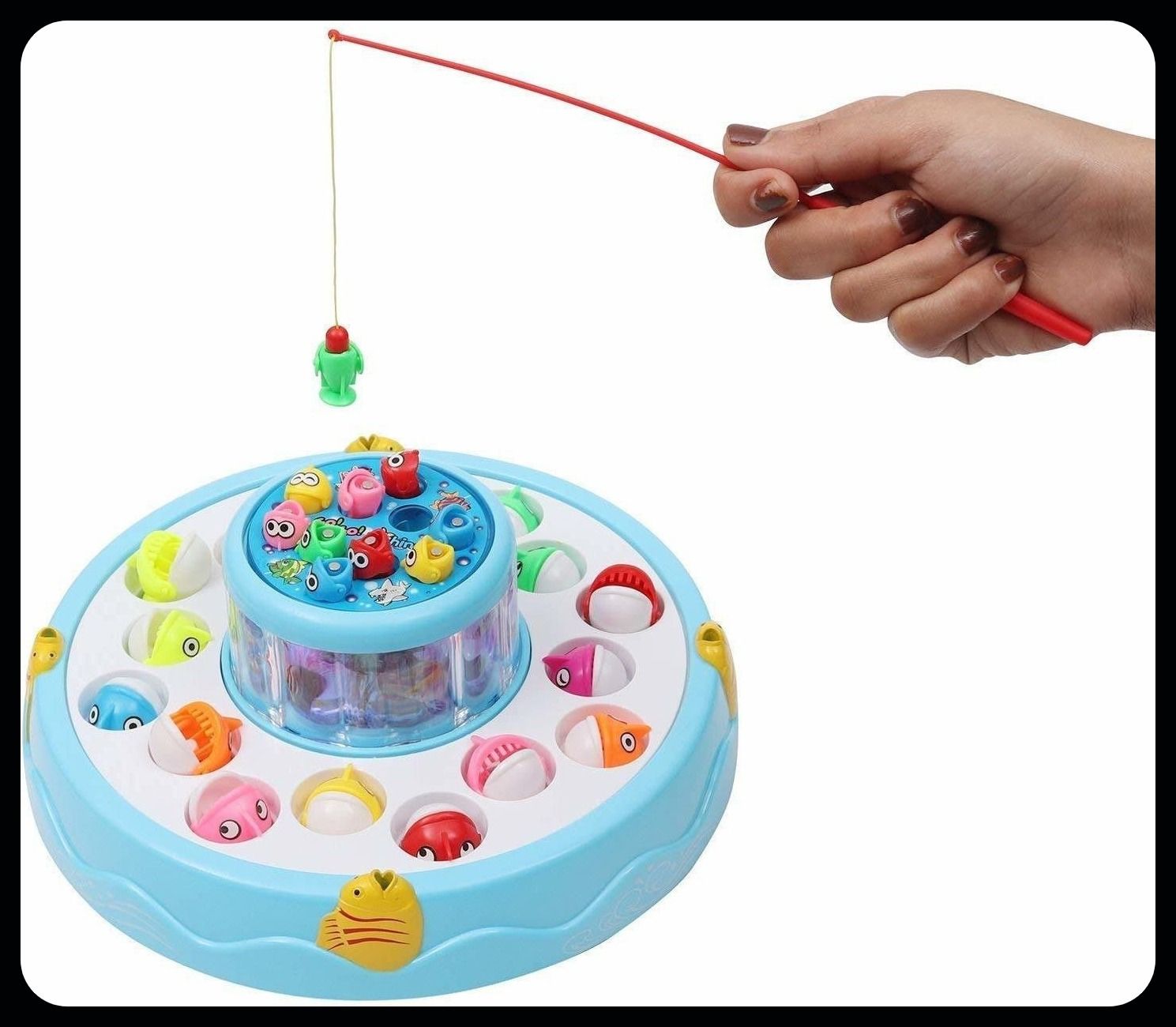 saleoff Go Fish Catching Game Big with 26 Fishes and 4 Pods With Music & Lights60-picture-22
