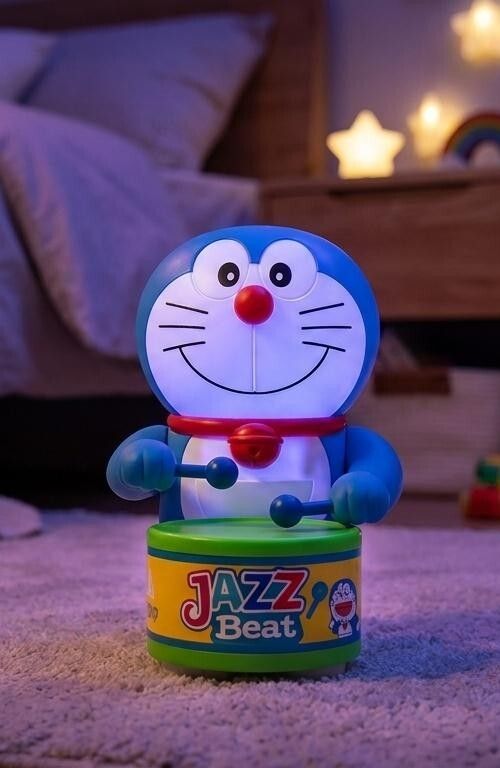 Doremon Musical and Drummer Toy with Drumming and Dancing Action for Kids-image-15