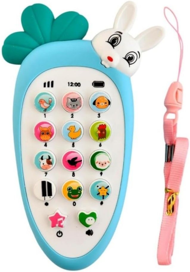 Carrot Melody Phone, Bunny Carrot tune, Rabbit Phone musical phone for kids-image-26