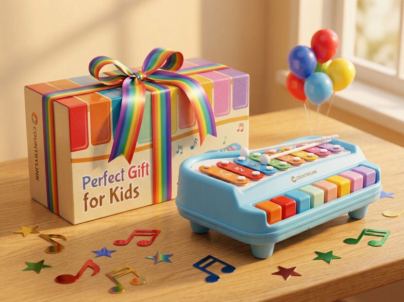 amaflip Kids Musical Xylophone Piano Toy 8 Key Educational Instrument for Toddlers-picture-26