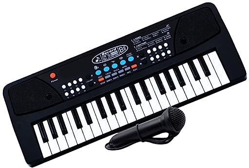 velcon 37 Keys Piano Keyboard Toy Sound Recording Portable Keyboard with Mic kids Piono-picture-15