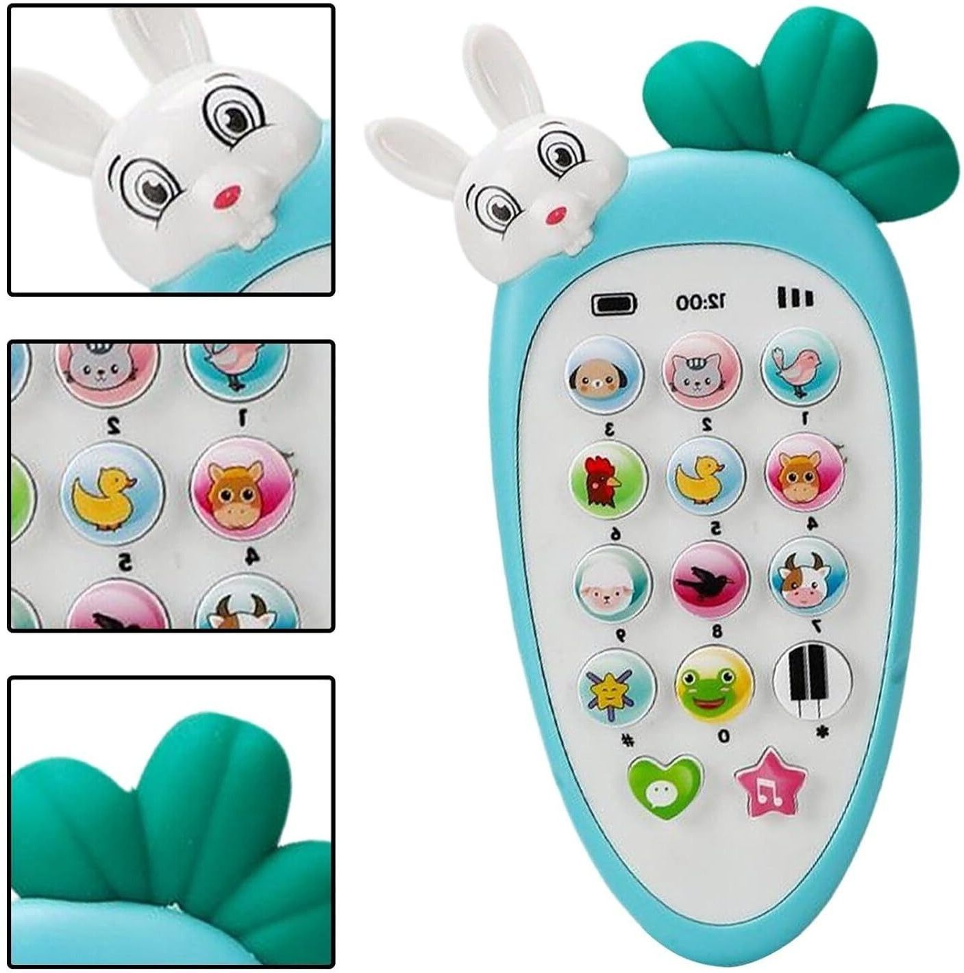 bsvr Smart Kids Rabbit Phone, Musical Sound Toys, Best Gift For Kids_BS190-picture-35