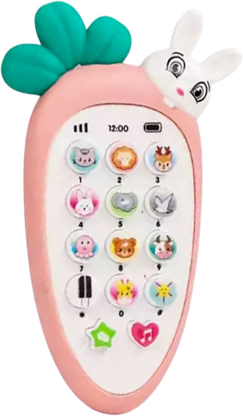 pluspoint Cute Rabbit Face Cordless Mobile Phone Toy for Kids-picture-32