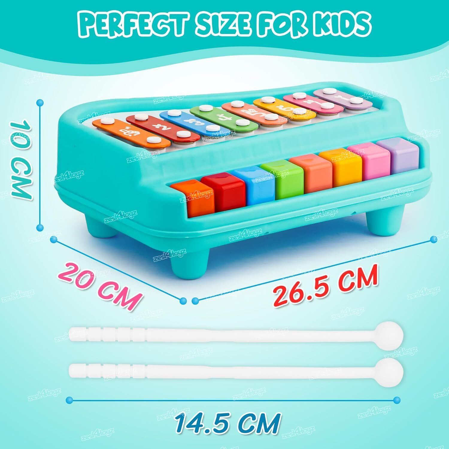 heerwatoys 8 Keys Kids Musical Xylophone Toy-picture-44
