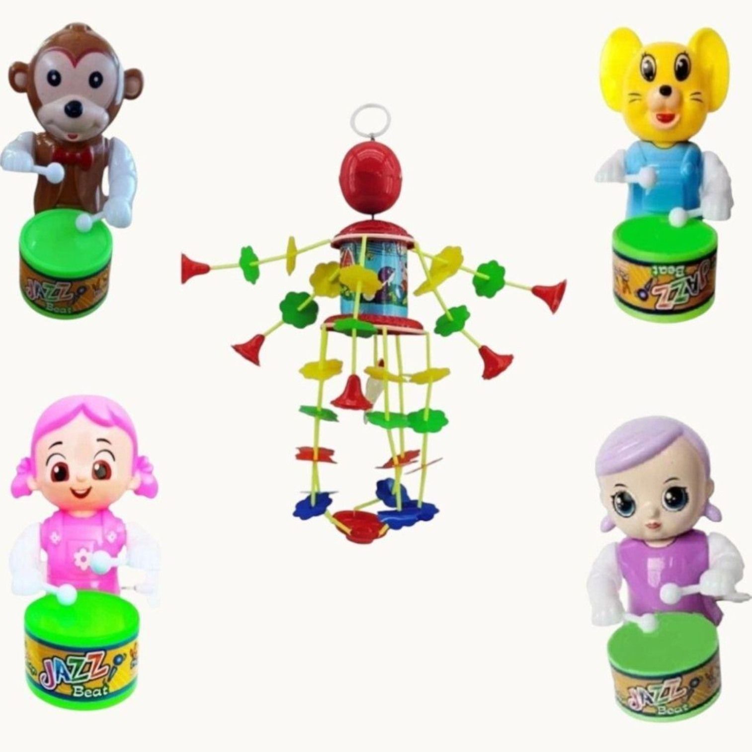 New Baby Toys-Operated Drummer with Drumming and Dancing Action for.KidsX1-X86-image-47