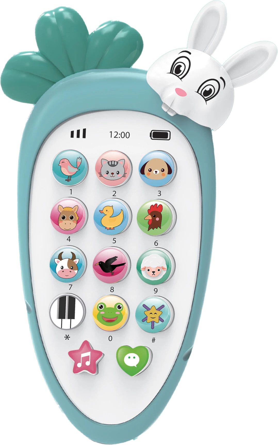 Bunny Musical Mobile Phone - Blue