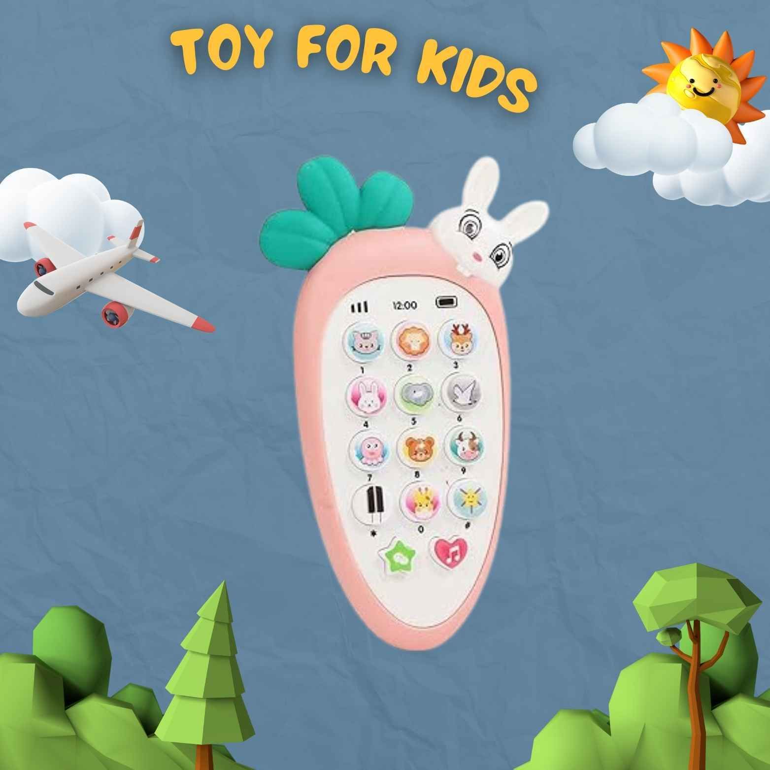 nkl Smart Kids Rabbit Phone, Musical Sound Toys, Best Gift For Kids_107-picture-16