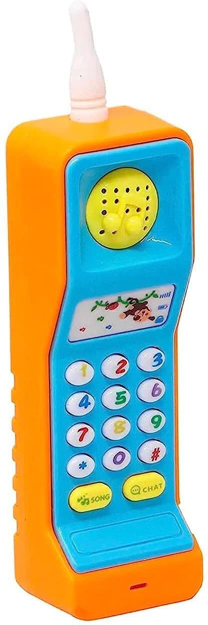 mairaag Kids Realistic Musical Toy Phone with Sound & Light Learning Toy-picture-30