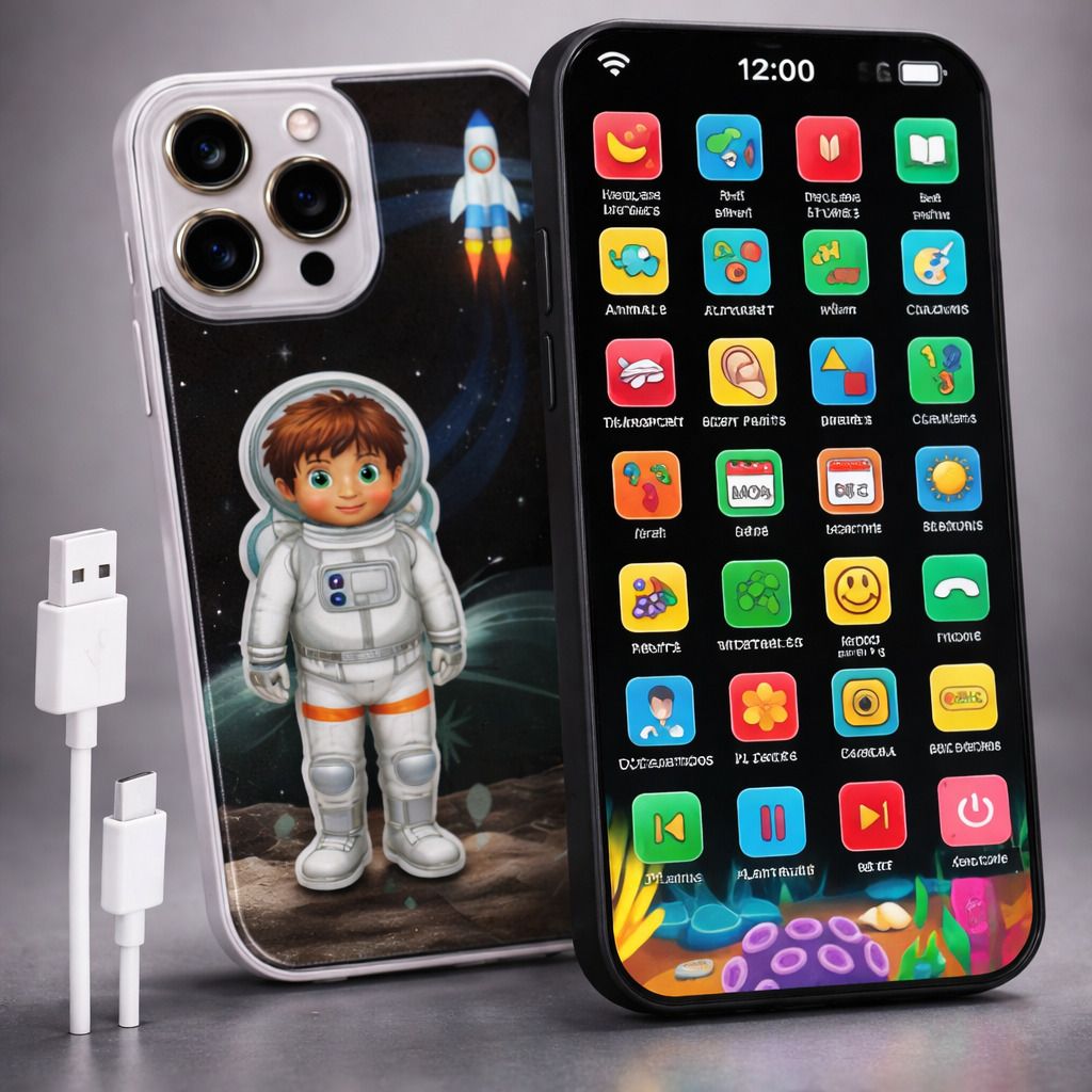 Educational Phone Toy for Kids 24 Modes Talking Baby Smart Phone Mobile Toy-image-19