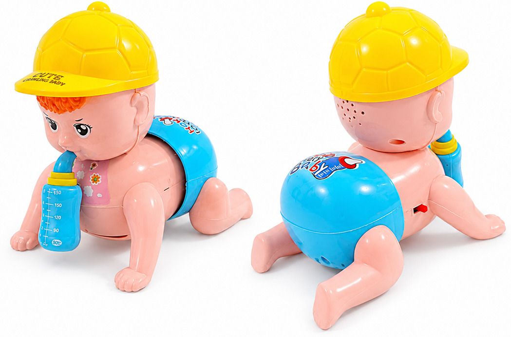 Battery Operated Musical Crawling Baby Toy with Sound for Babies (Multicolor)-image-20