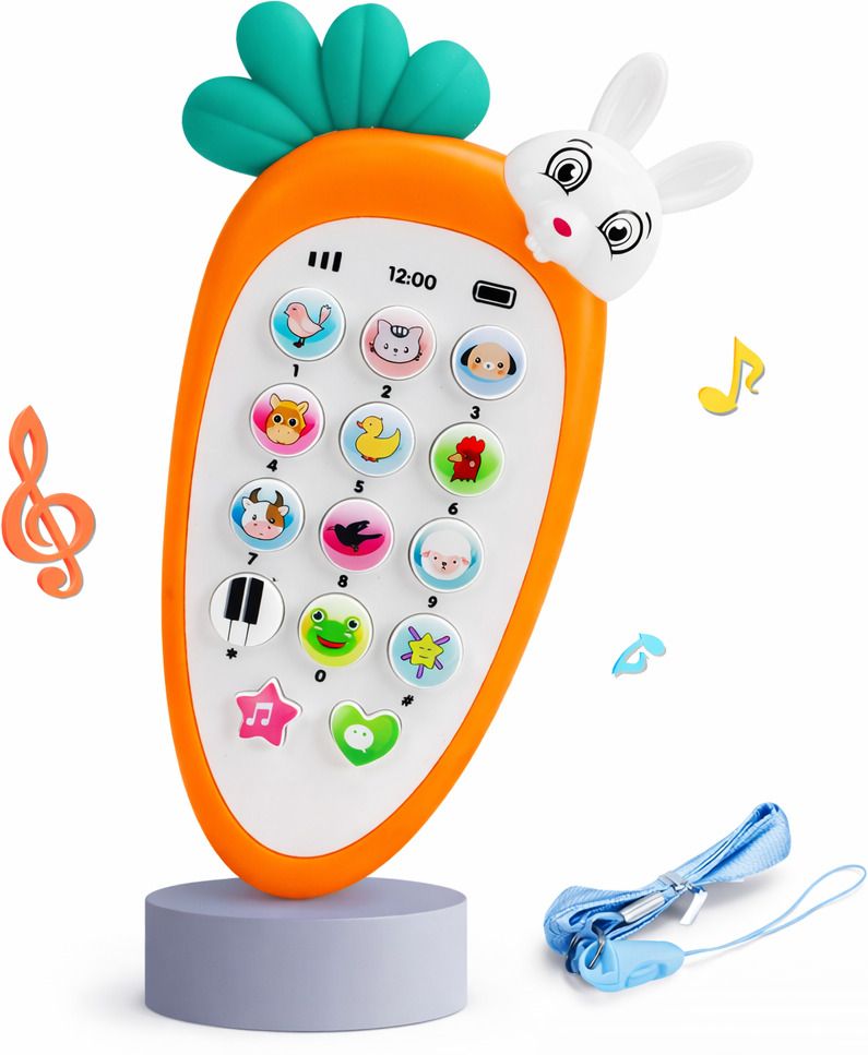 world of tiny Kids Pretend Smartphone Toy, Musical Educational Baby Phone with Sound-picture-24