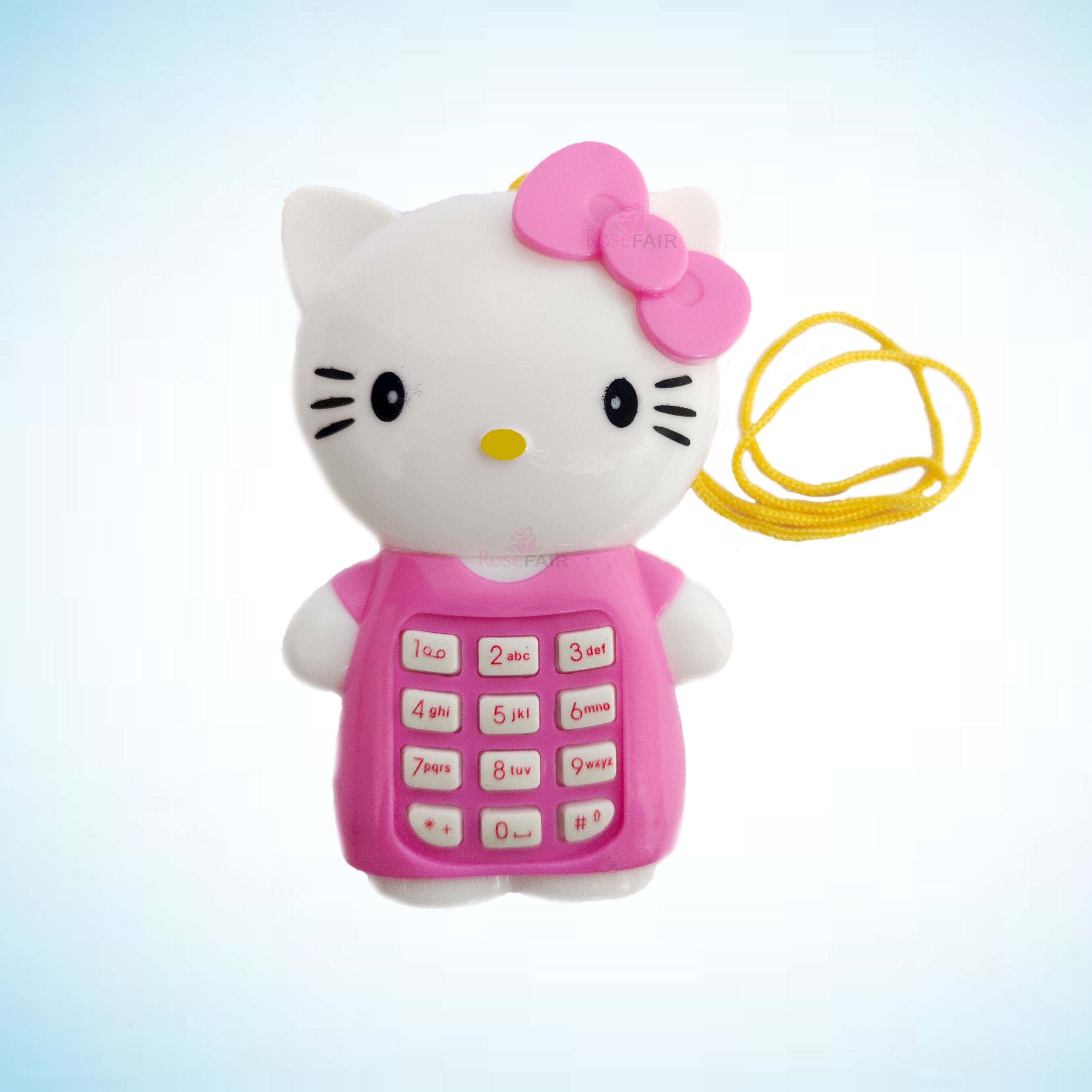 Baby Hello Kitty Phone with Music, Baby Learning Toy, Birthday Gifts for Baby