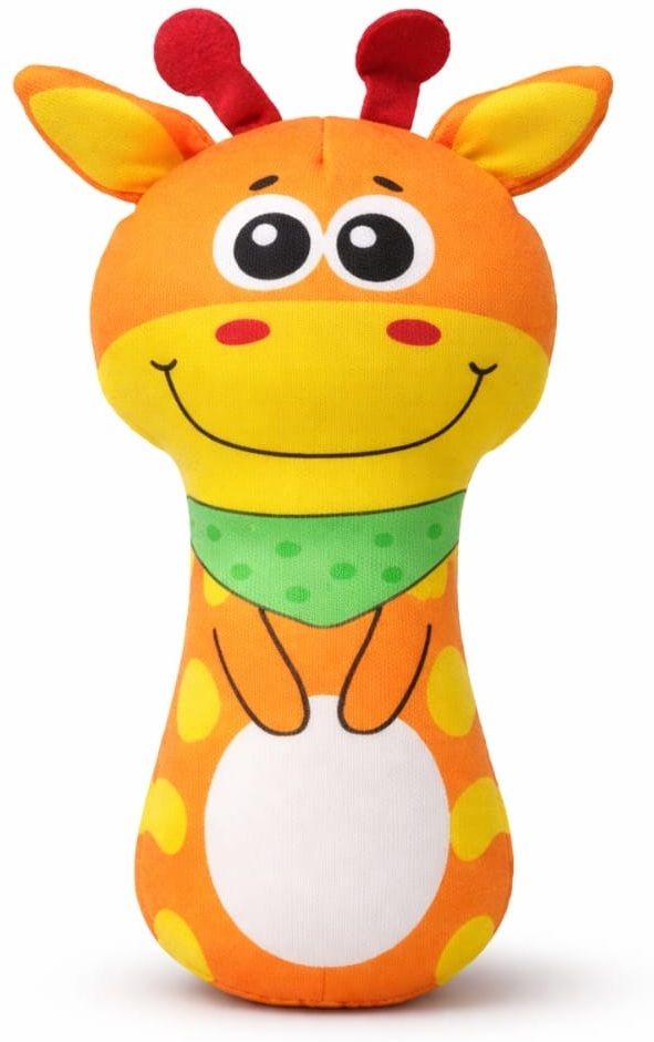 hi mom Baby Giraffe Soft Rattle Toy Plush Chu Chu Sound Hand Toy-picture-34