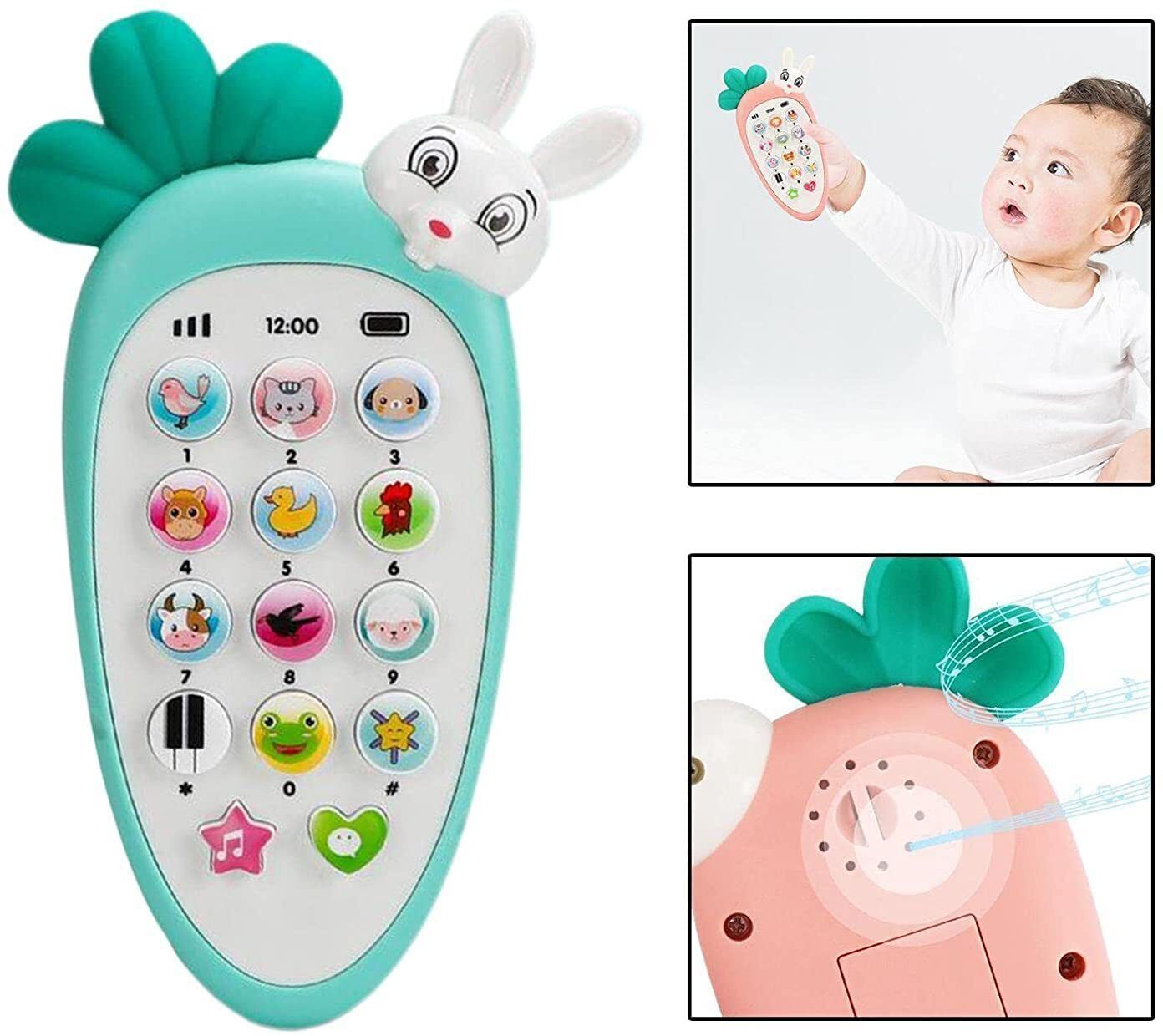 Smart Phone Toy 24 Modes Musical Learning Toy (Multicolor)-image-27