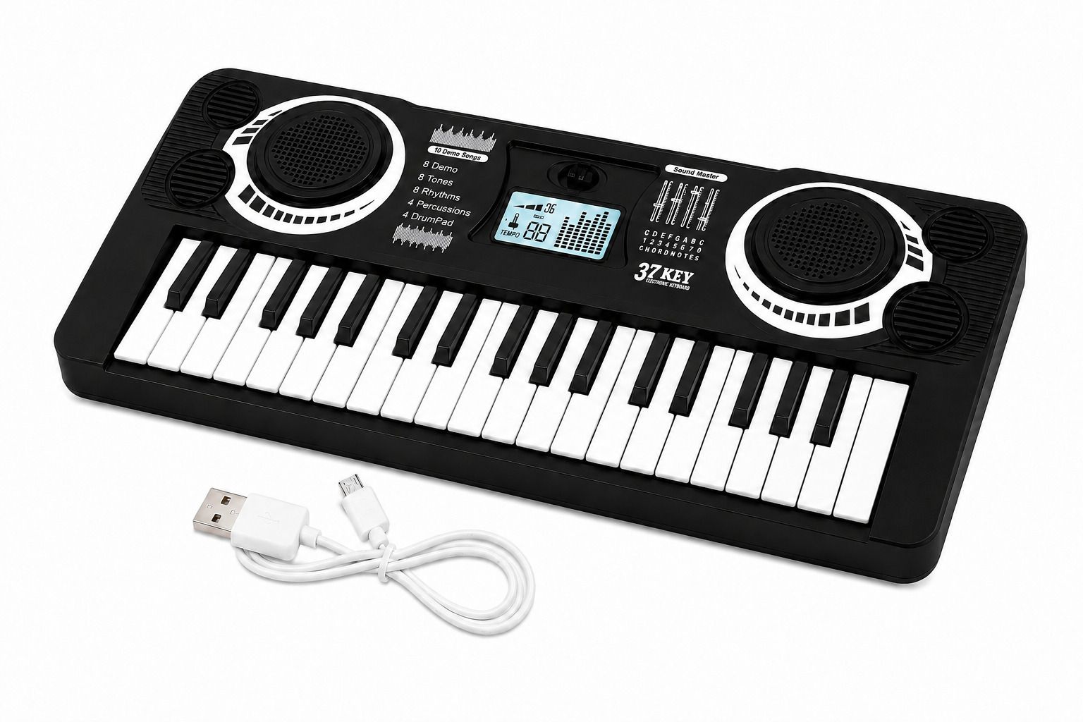 braintastic Electronic Keyboard BF-230A1 37-Key for Kids, Plug & Play Musical Piano Toy-picture-35