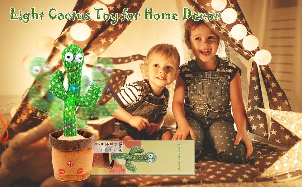 haulsale Dancing Cactus Musical Toy Can Sing, Wriggle & Repeat The Recording-169-picture-34