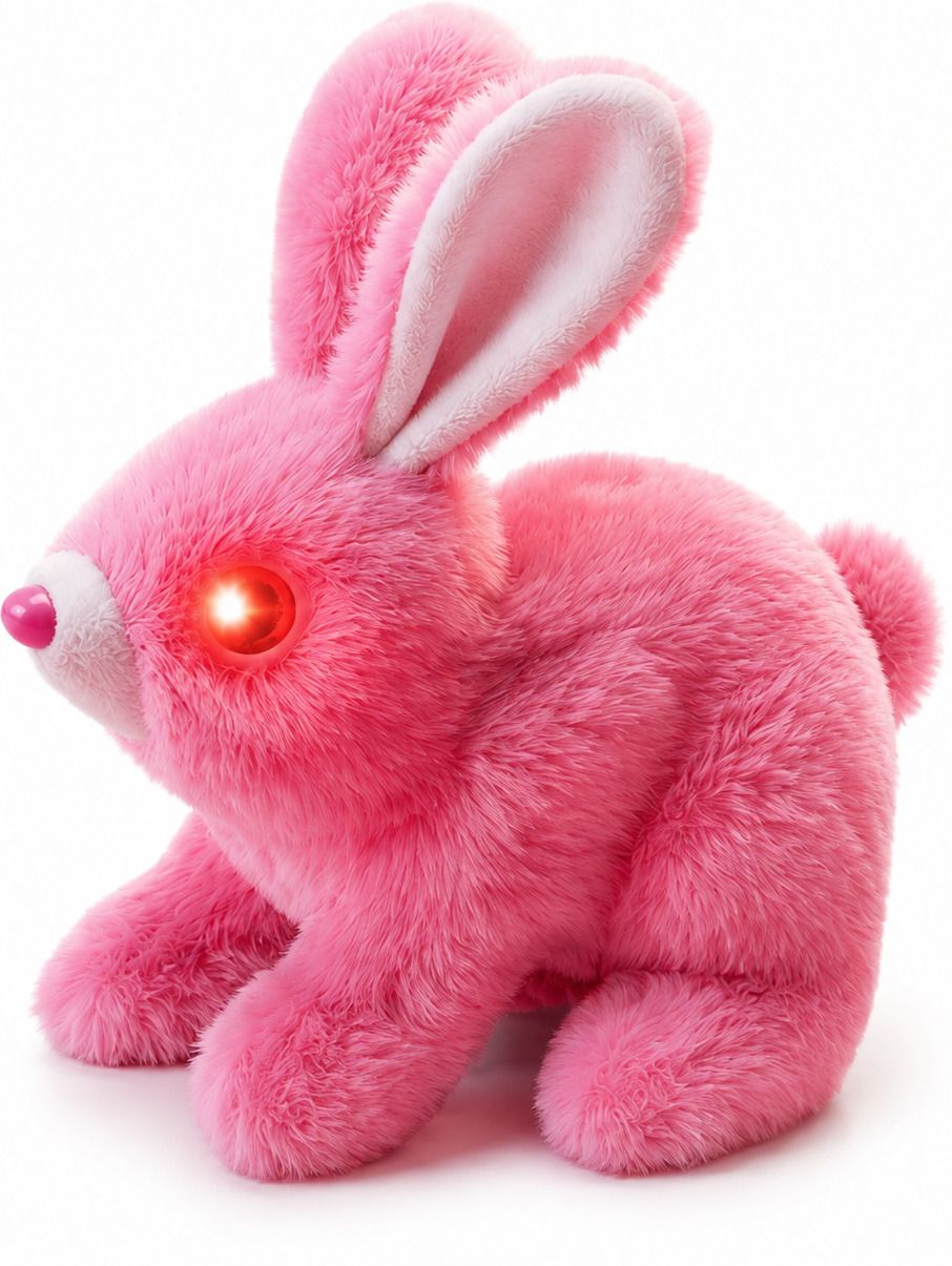 Pink LED Rabbit Toy for Kids | Moving Jumping Bunny with Light-image-25