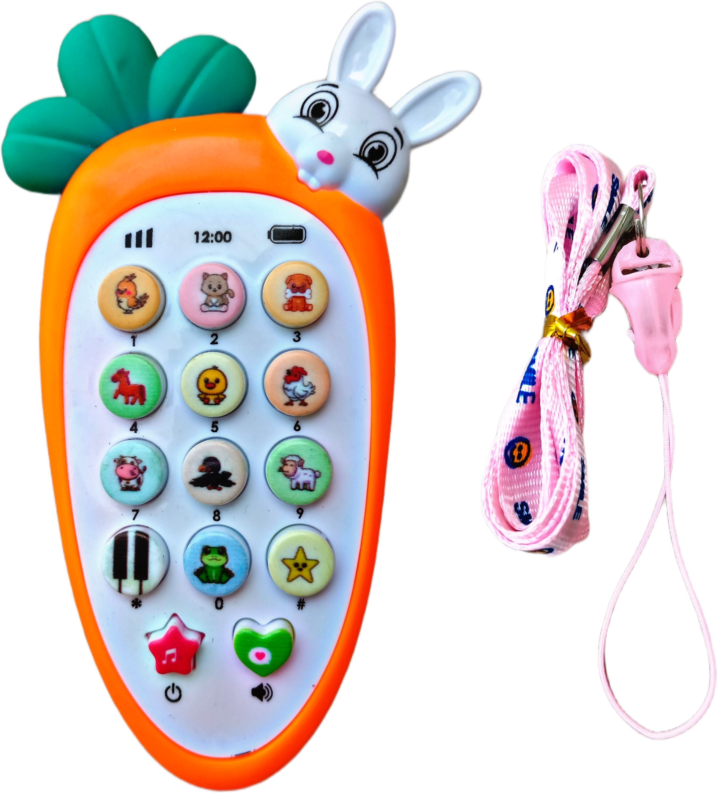 bsvr Smart Kids Rabbit Phone, Musical Sound Toys, Best Gift For Kids_BS09-picture-4