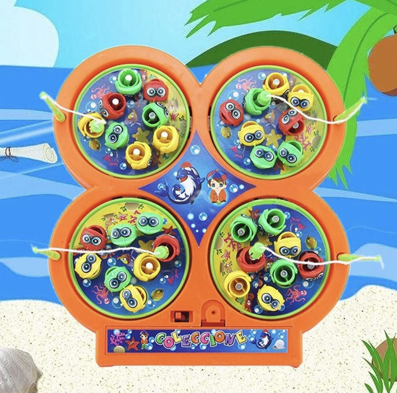 jayaansh traders Rotating Fishing Game Toy For Kids-picture-12