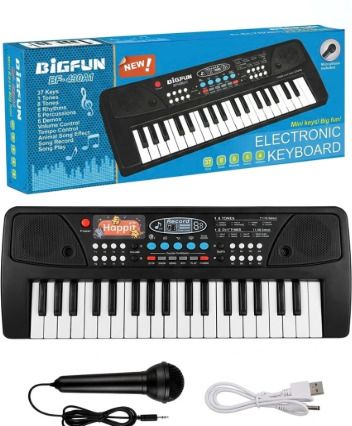 zintargo Toy Keyboard Toy 37 key piano toy for kids keyboard-picture-29